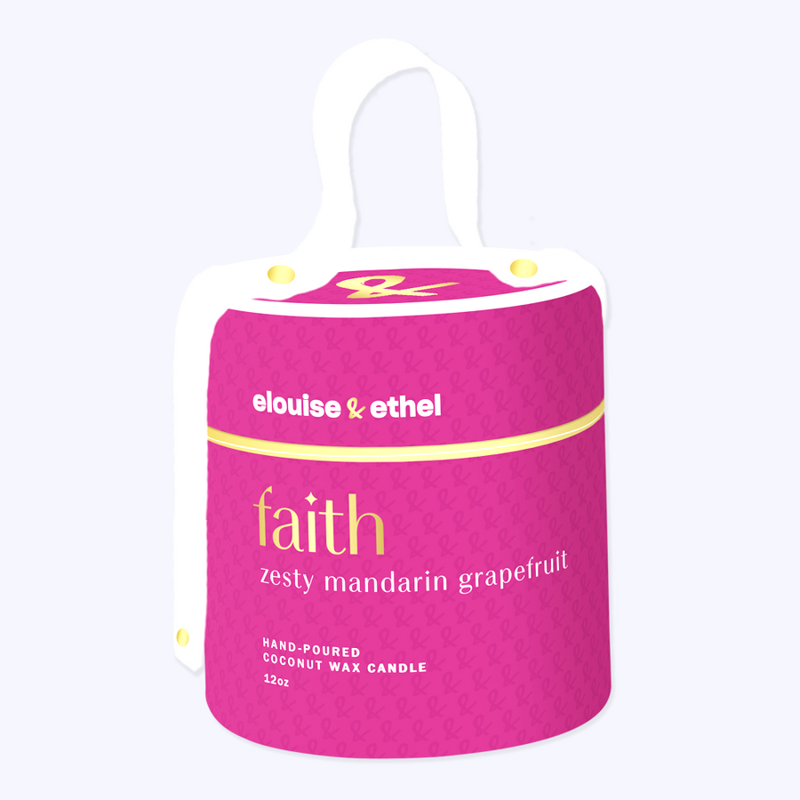 Faith Candle Preorder - elouise + ethel